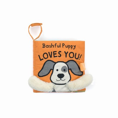 Jellycat Bashful Puppy Loves You Books USA | 53980FWLV